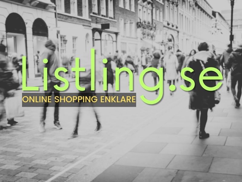 Listling.se Online shopping enklare